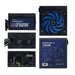 EAN 8436556143021 - CoolBox Powerline III 750 unidad de fuente de alimentación 20+4 pin ATX Negro imagen 4