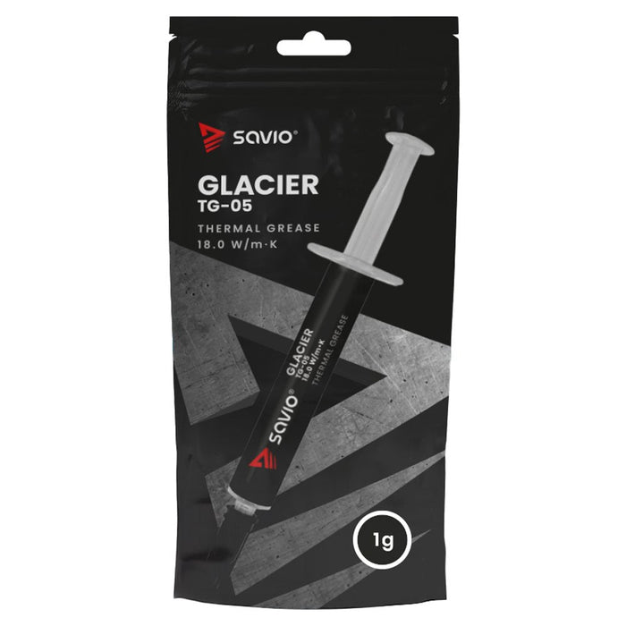 Savio Tg-05 1g Compuesto Disipador De Calor Pasta Térmica 18 W/M·K