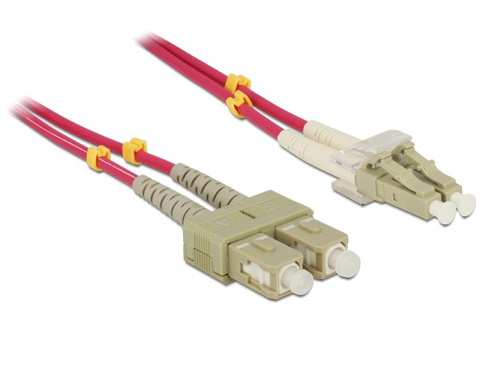 Delock 84682 Cable De Fibra Óptica Lc > Sc Multimodo Om4 3 M