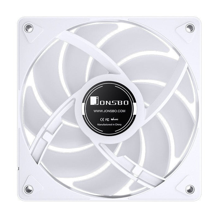 K Jonsbo Cr-1000 V2 Pro Rgb Cpu Disipador, 120mm - Blanco