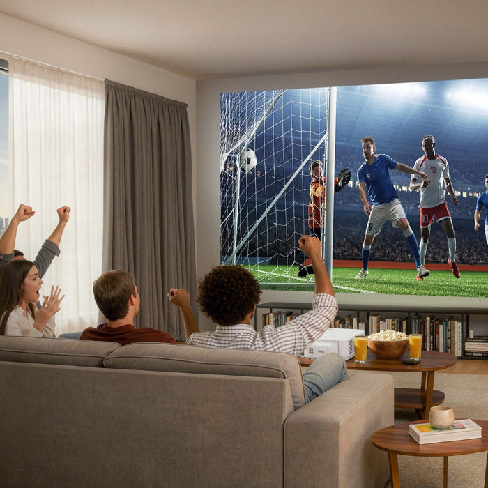 Proyector  Benq Th575i Doméstico 1080p, 3800lm, Google Tv Dongle Con Licencia Incluido, 16,7ms Baja Latencia Gaming, Corrección Vertical Automática, Zoom Óptico 1,1x, Modo Deportes