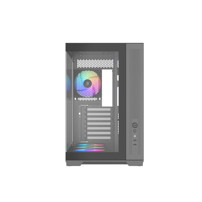 Sama V52 Atx Mid-Tower Atx Pc Case Black Retail