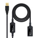 EAN 8433281002005 - Nanocable 10.01.0212 cable USB USB 2.0 USB A Negro imagen 3