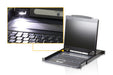 EAN 4710469343940 - ATEN CL3000N consola de rack 48,3 cm (19") 1280 x 1024 Pixeles Aluminio Negro 1U imagen 3