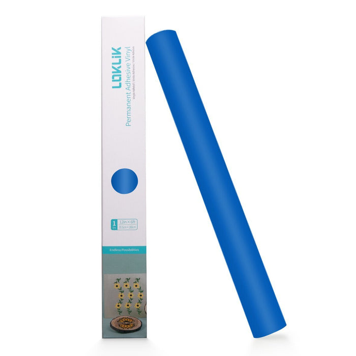 Loklik Permanent Adhesive Vinyl Matte - Blue