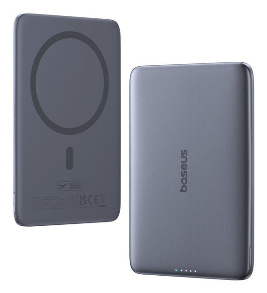 Picogo Am41 Ultra-Slim Magnetic Power Bank 5000mah 20w Natural        Titanium