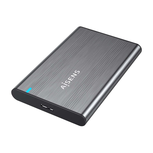 EAN 8436574709391 - AISENS ASE-2526GR caja para disco duro externo Caja de disco duro (HDD) 2.5" USB con suministro de corrie imagen 2