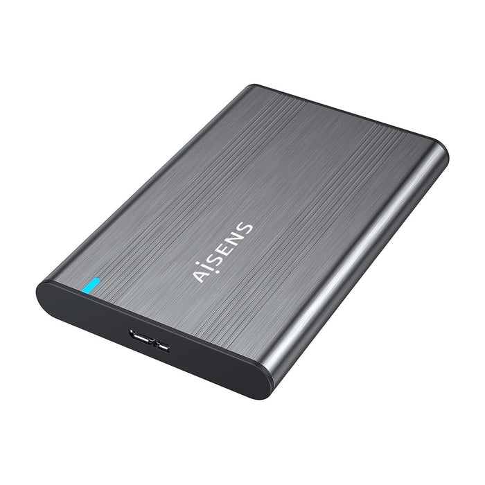 EAN 8436574709391 - AISENS ASE-2526GR caja para disco duro externo Caja de disco duro (HDD) 2.5" USB con suministro de corrie imagen 2