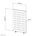 EAN 8717371447335 - Neomounts NS-MBTC100BLACK accesorio para soporte de monitor imagen 4