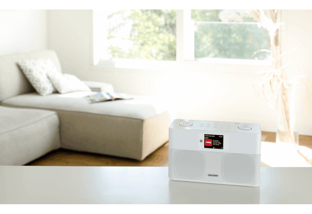 EAN 0019048230812 - Kenwood CR-ST100S-W radio Internet Blanco imagen 6