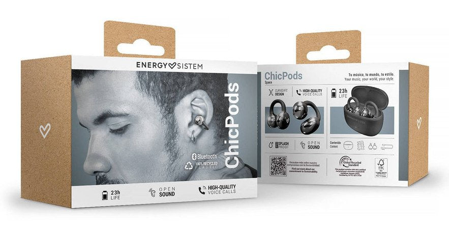 EAN 8432426459643 - Energy Sistem 45964 Auriculares Inalámbrico Clip de oreja Llamadas/Música Bluetooth Blanco imagen 6