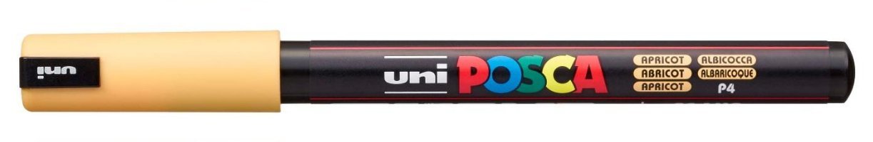 EAN 4902778249413 - POSCA PC-1MR marcador 1 pieza(s) Fibre tip Beige imagen 1
