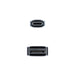 EAN 8433281009882 - Nanocable 10.15.5002 adaptador de cable de vídeo 1,8 m USB Tipo C DisplayPort Aluminio, Negro imagen 3