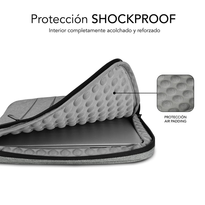 EAN 8436586742683 - SUBBLIM SUBLS-AP36002 maletines para portátil 35,6 cm (14") Gris imagen 4