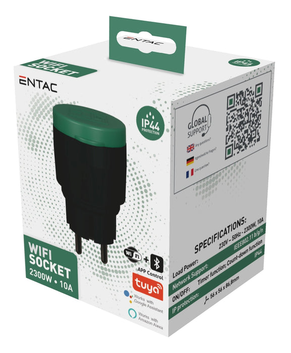 Entac Wlan Aussenmeckdose Negro Ip44