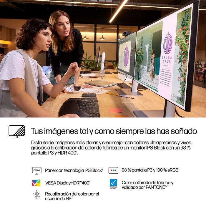 EAN 5715063476390 - HP Series 7 Pro 727pq pantalla para PC 68,6 cm (27") 2560 x 1440 Pixeles Quad HD LCD Plata imagen 7