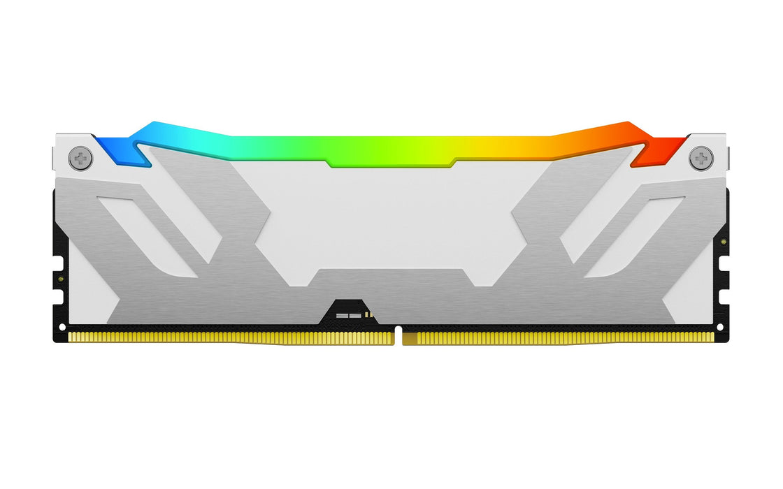 Kingston Fury Dimm 32 Gb Ddr5-6400, Blanca, Renegade Rgb Xmp, Intel Xmp Kf564c32rwa-32