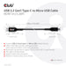 EAN 8719214471903 - CLUB3D CAC-1526 cable USB USB 3.2 Gen 1 (3.1 Gen 1) 1 m USB C Micro-USB B Negro imagen 4