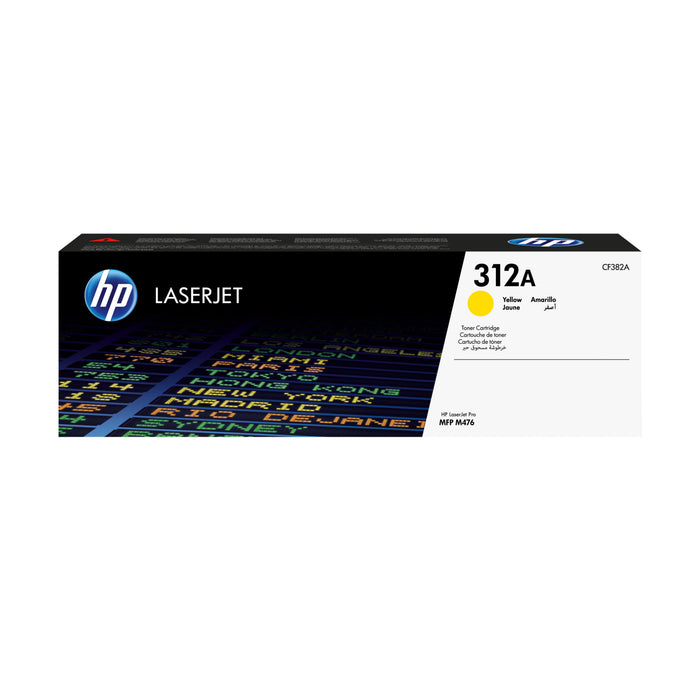 EAN 0887111367778 - HP 312A Yellow Original LaserJet Toner Cartridge cartucho de tóner imagen 1