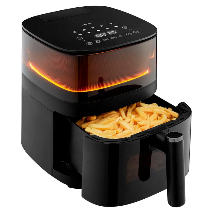Freidora Medion Life X10 Md11780 Xl (Negro, 1.500 Watt, Korb 5,0 Liter) 50079114