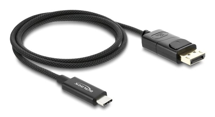 Delock Koaxiales Usb Tipo-C? A Displayport Cable (Dp Alt Mode) 4k 60 Hz Con Gef