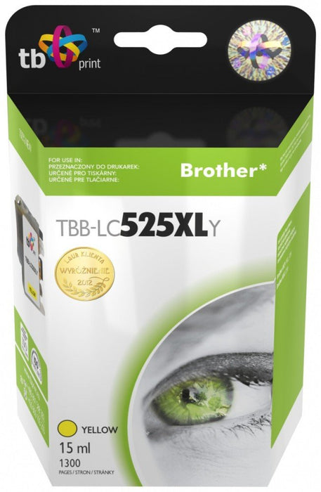 EAN 5901500503686 - TB Print TBB-LC525XLY cartucho de tinta 1 pieza(s) Amarillo imagen 1