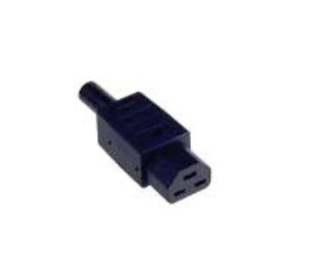 Bachmann Kaltgertekupplung Iec320 C21 16a 250vac 155, Schraubanschlu, Schwarz