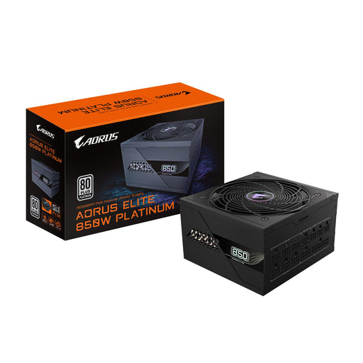 EAN 4719331554262 - GIGABYTE AORUS ELITE P850W unidad de fuente de alimentación 850 W 20+4 pin ATX Negro imagen 1