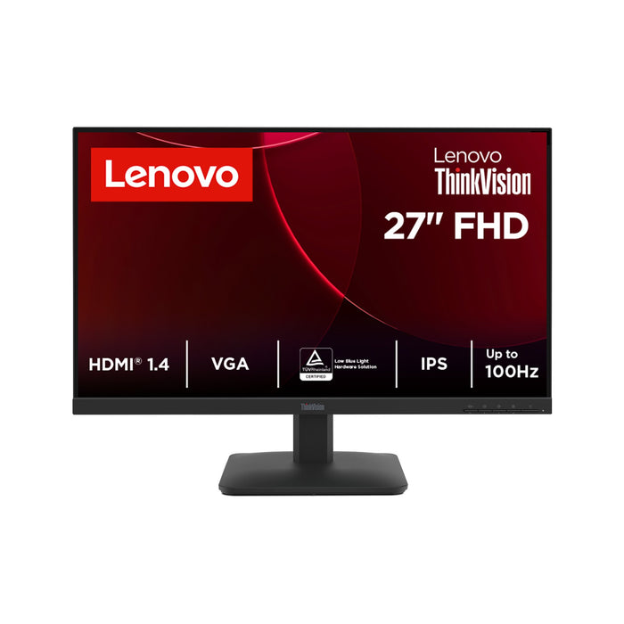 EAN 0198157472259 - Lenovo ThinkVision S27-4e pantalla para PC 68,6 cm (27") 1920 x 1080 Pixeles Full HD LCD Negro imagen 1