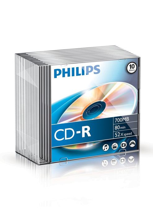 EAN 8710895778206 - Philips CR7D5NS10/00 CD en blanco 700 MB 52x 10 pieza(s) imagen 1
