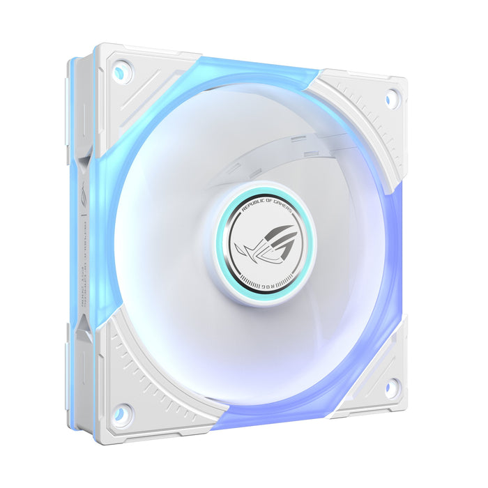 Ventilador Pc Asus Rog Eurux Gr120 Fan Argb Blanco 3in1