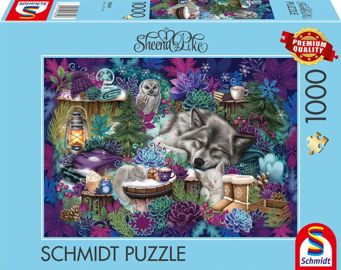 Schmidt Juegos Sheena Pike: Wintertraum 1000 Piezas) 58829