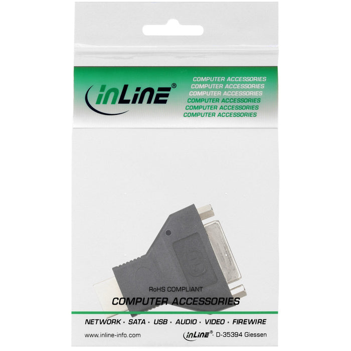 Adaptador Inline Hdmi A Dvi Macho A Hembra