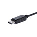 EAN 0065030861557 - StarTech.com DP2VGAA adaptador de cable de vídeo 0,184 m Negro imagen 3