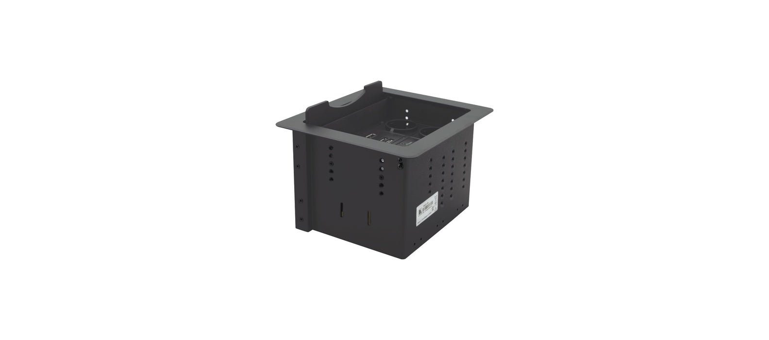 EAN 7291063081201 - Kramer Electronics TBUS-1N(B) Escritorio Caja de cables Negro 1 pieza(s) imagen 2