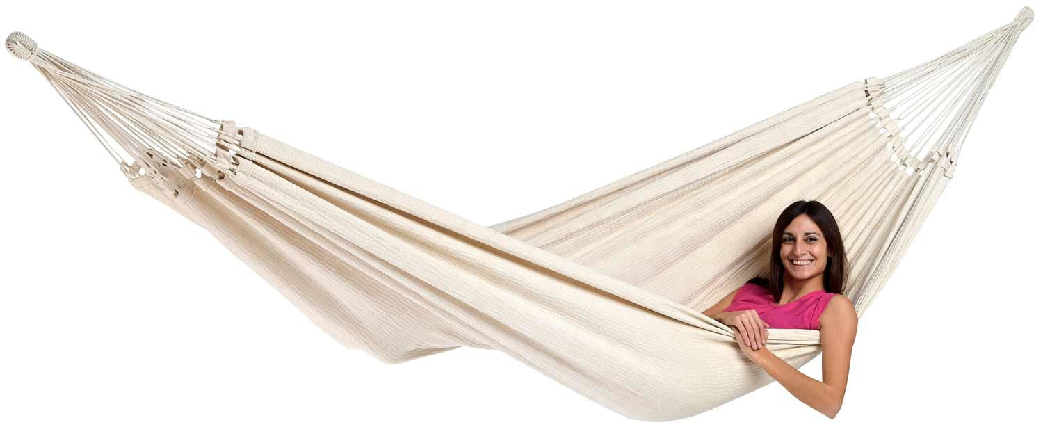 EAN 4030454001670 - AMAZONAS AZ-1019600 hamaca Hamaca de tela 2 personas(s) Beige imagen 1