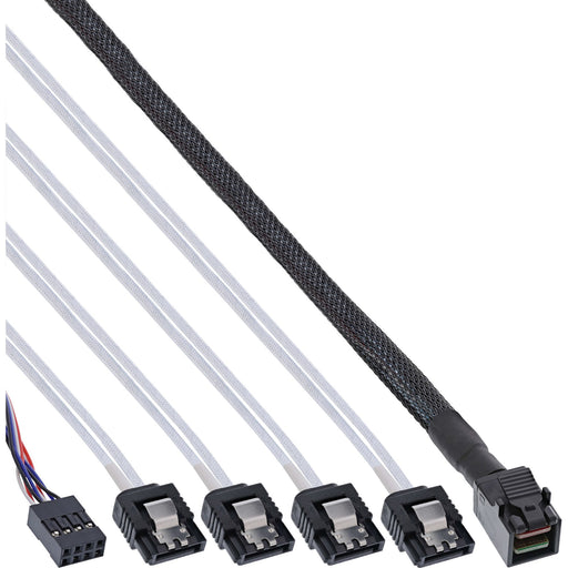 EAN 4043718211791 - InLine 27630A cable Serial Attached SCSI (SAS) 0,5 m Negro imagen 1