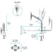 EAN 0065030872720 - StarTech.com ARMTBLTIW soporte Tablet/UMPC Blanco imagen 5