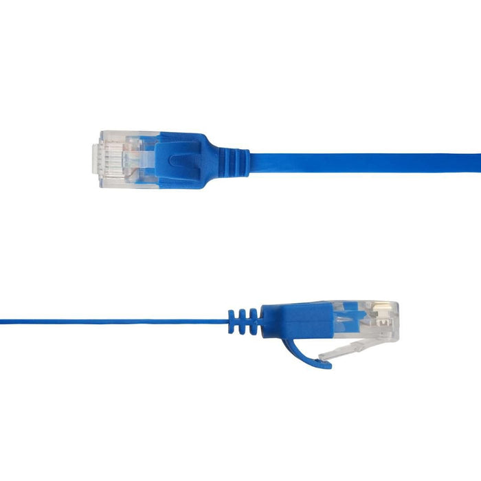 EAN 7072662028435 - LinkIT UTP-FL6A-00300-BL cable de red Azul 3 m Cat6a U/UTP (UTP) imagen 2