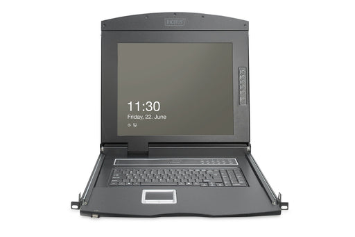 EAN 4016032491781 - Digitus DS-72221-7US consola de rack 48,3 cm (19") 1920 x 1080 Pixeles Negro 1U imagen 2