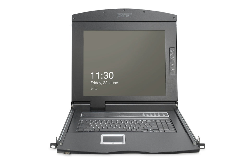 EAN 4016032492535 - Digitus DS-72221-5US consola de rack 48,3 cm (19") 1920 x 1080 Pixeles Negro 1U imagen 8