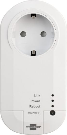 Brennenstuhl 1294840 Enchufe Inteligente Blanco Hogar 3680 W
