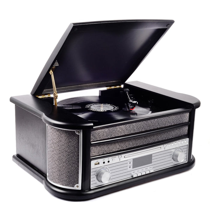 EAN 5706751049286 - Denver MRD-51 BLACK tocadisco Negro Automático imagen 2