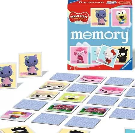 Ravensburger Memory Hello Kitty, Juego De Memoria 25084