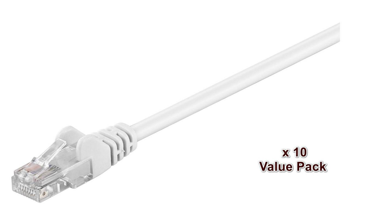 EAN 5711783230069 - Microconnect V-UTP510WVP cable de red Blanco 10 m Cat5e U/UTP (UTP) imagen 1