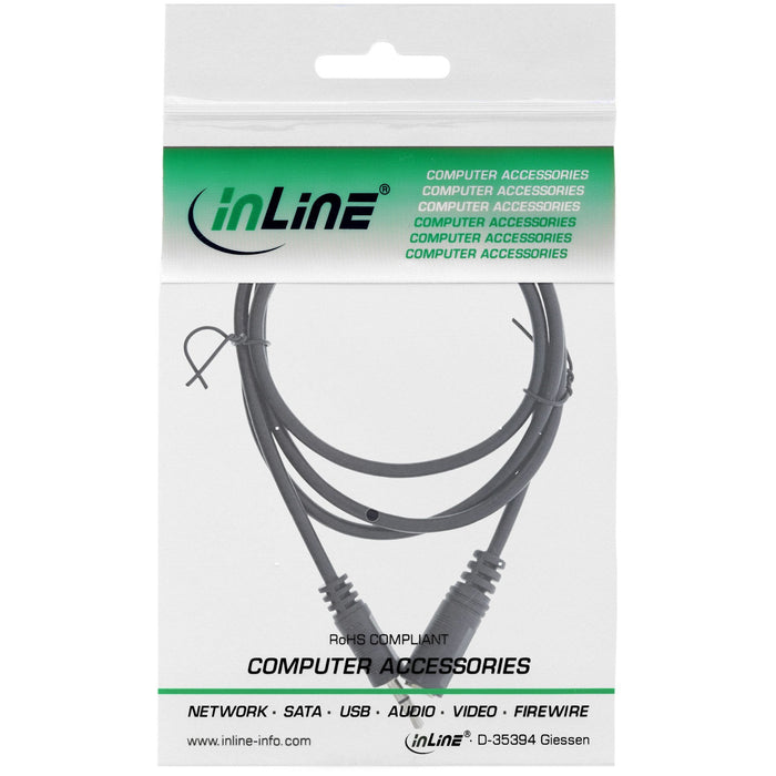 Cable De Audio Inline 3.5mm Estéreo Macho A Hembra 1m