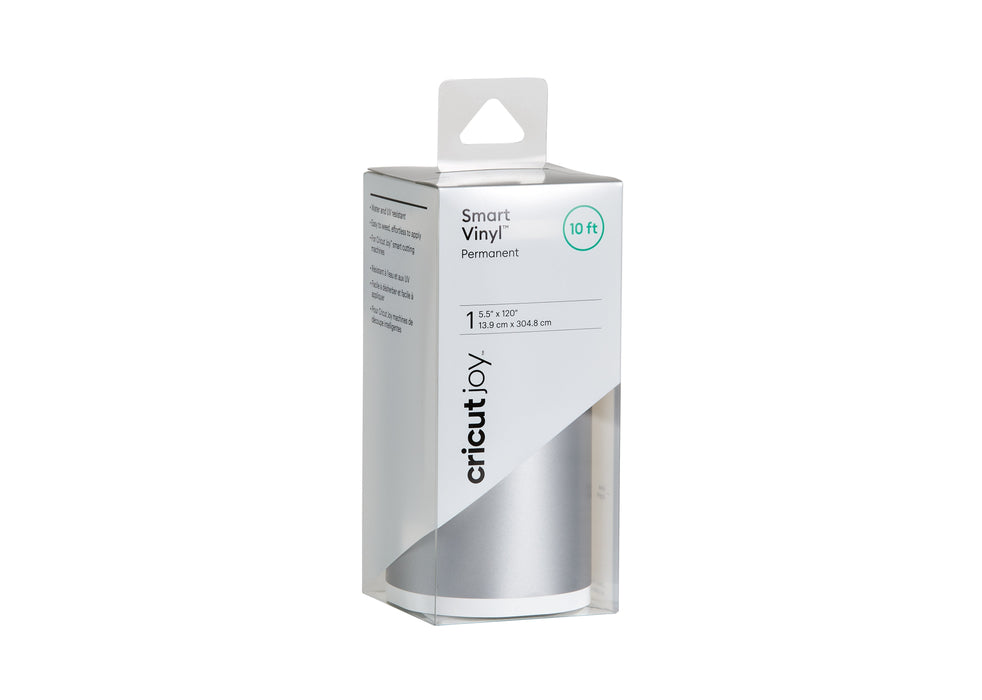 Cricut Smart Vinyl Permanente Plata Brillante