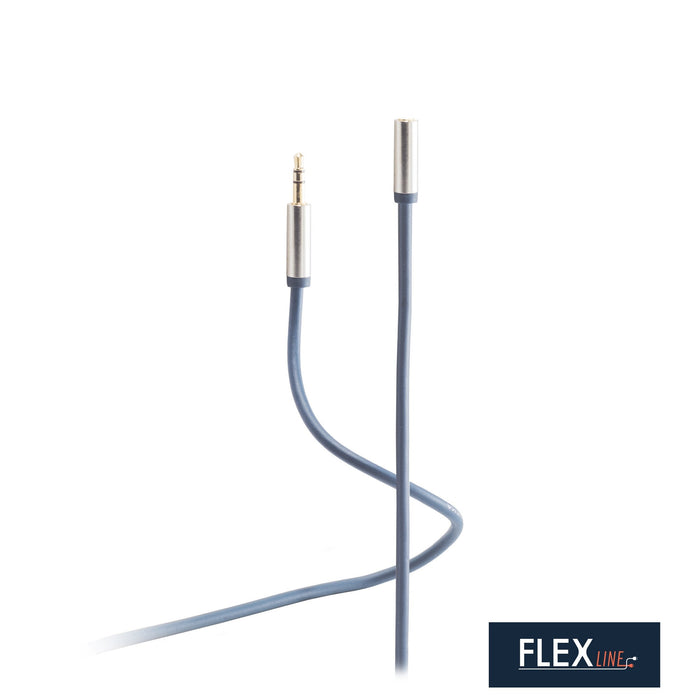 Shiverpeaks Audio Klinkencable 3,5mm, Metall Mecker 3m