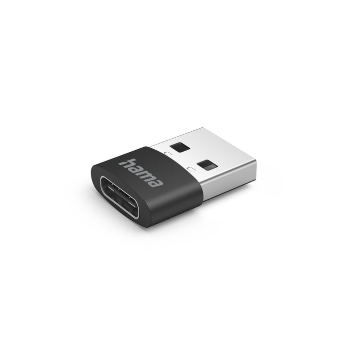 EAN 4047443487193 - Hama 00201532 cambiador de género para cable USB C USB A Negro imagen 1