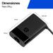 EAN 5715063638163 - HP 65W USB-C Laptop Charger adaptador e inversor de corriente Interior Negro imagen 2